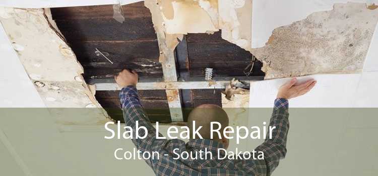 Slab Leak Repair Colton - South Dakota