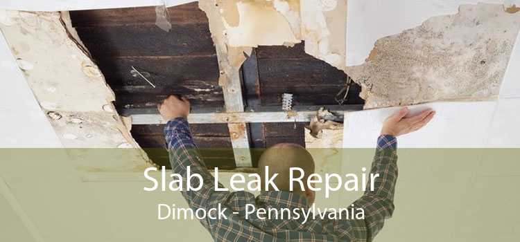 Slab Leak Repair Dimock - Pennsylvania