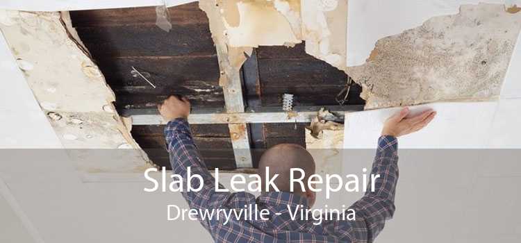 Slab Leak Repair Drewryville - Virginia