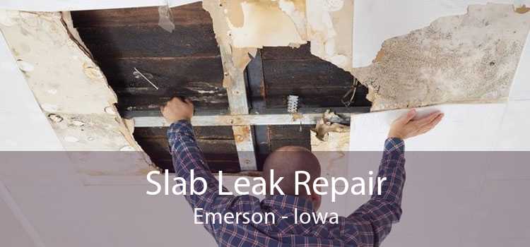 Slab Leak Repair Emerson - Iowa