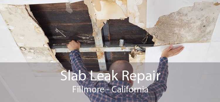 Slab Leak Repair Fillmore - California