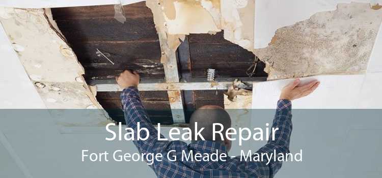 Slab Leak Repair Fort George G Meade - Maryland