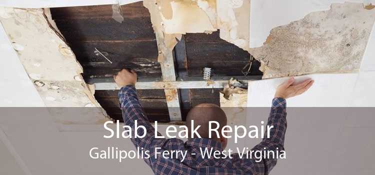 Slab Leak Repair Gallipolis Ferry - West Virginia