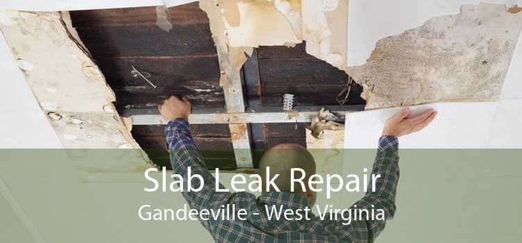Slab Leak Repair Gandeeville - West Virginia