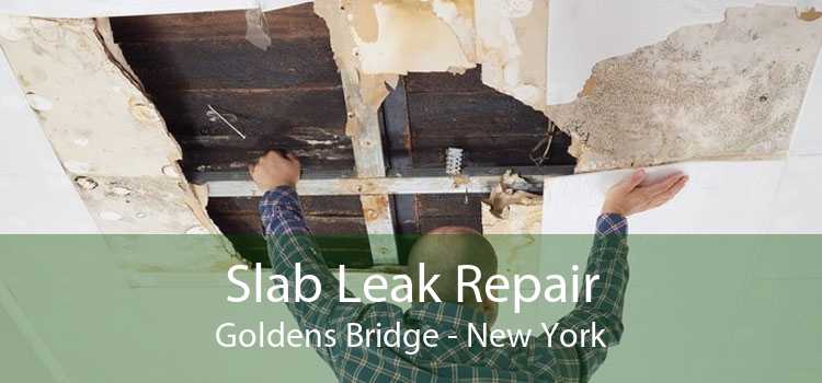 Slab Leak Repair Goldens Bridge - New York