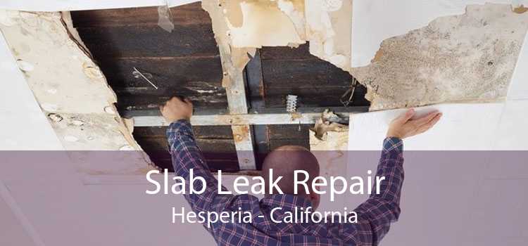 Slab Leak Repair Hesperia - California