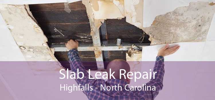 Slab Leak Repair Highfalls - North Carolina
