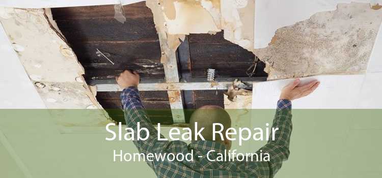 Slab Leak Repair Homewood - California