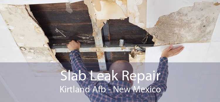 Slab Leak Repair Kirtland Afb - New Mexico