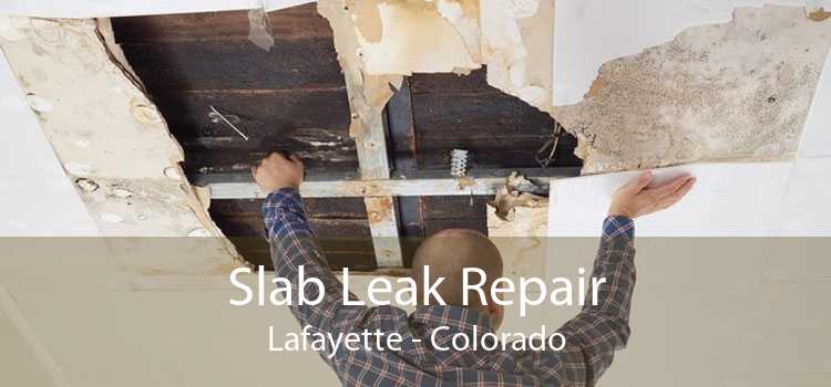 Slab Leak Repair Lafayette - Colorado
