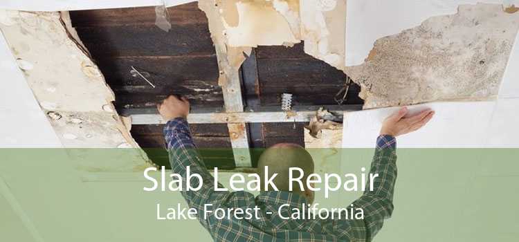 Slab Leak Repair Lake Forest - California