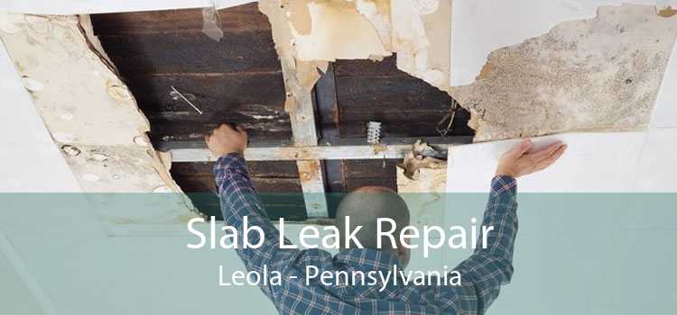Slab Leak Repair Leola - Pennsylvania