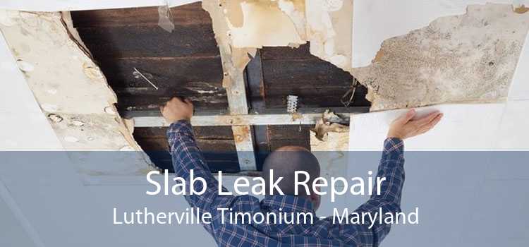 Slab Leak Repair Lutherville Timonium - Maryland