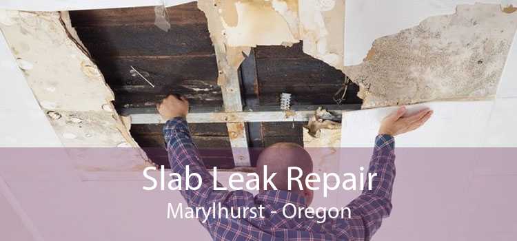 Slab Leak Repair Marylhurst - Oregon