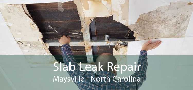 Slab Leak Repair Maysville - North Carolina