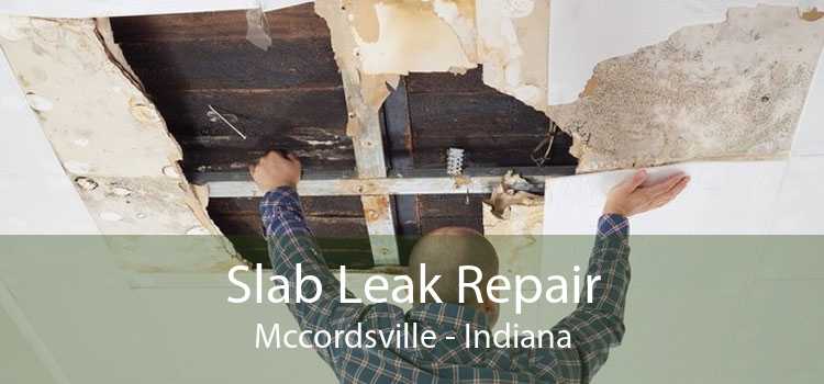 Slab Leak Repair Mccordsville - Indiana