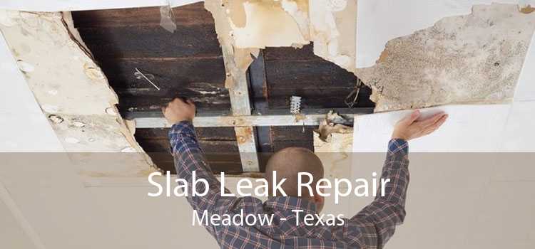 Slab Leak Repair Meadow - Texas