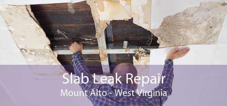 Slab Leak Repair Mount Alto - West Virginia