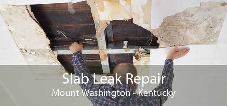 Slab Leak Repair Mount Washington - Kentucky