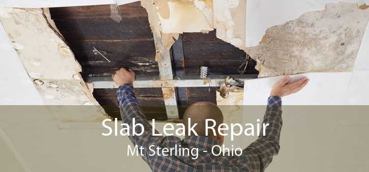 Slab Leak Repair Mt Sterling - Ohio