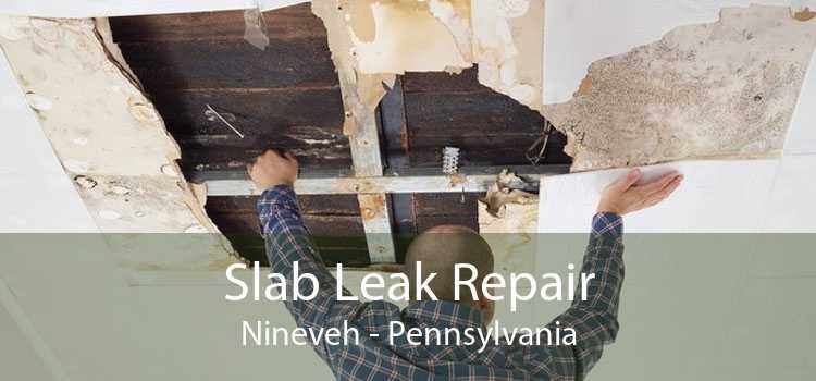 Slab Leak Repair Nineveh - Pennsylvania