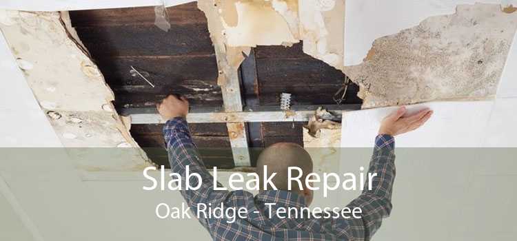 Slab Leak Repair Oak Ridge - Tennessee