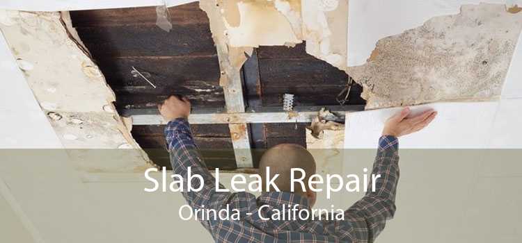 Slab Leak Repair Orinda - California