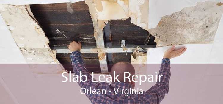 Slab Leak Repair Orlean - Virginia