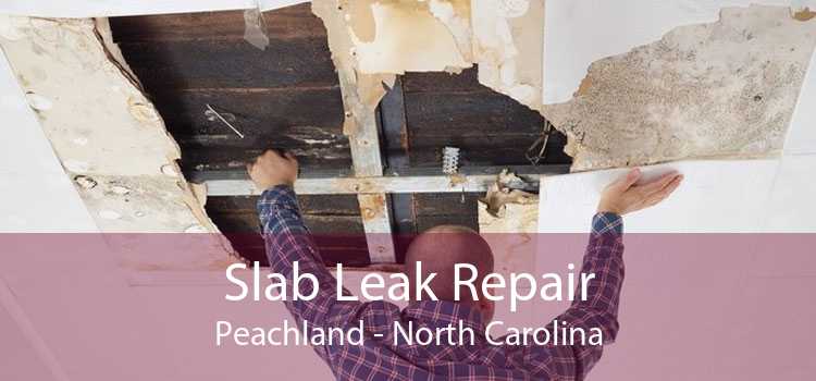 Slab Leak Repair Peachland - North Carolina