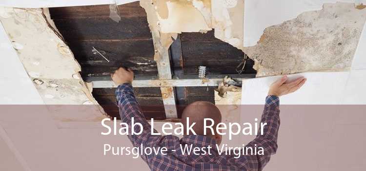 Slab Leak Repair Pursglove - West Virginia