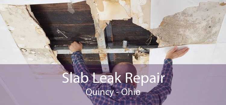Slab Leak Repair Quincy - Ohio