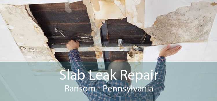Slab Leak Repair Ransom - Pennsylvania