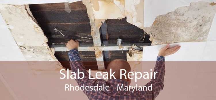 Slab Leak Repair Rhodesdale - Maryland