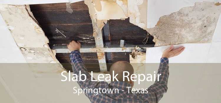 Slab Leak Repair Springtown - Texas