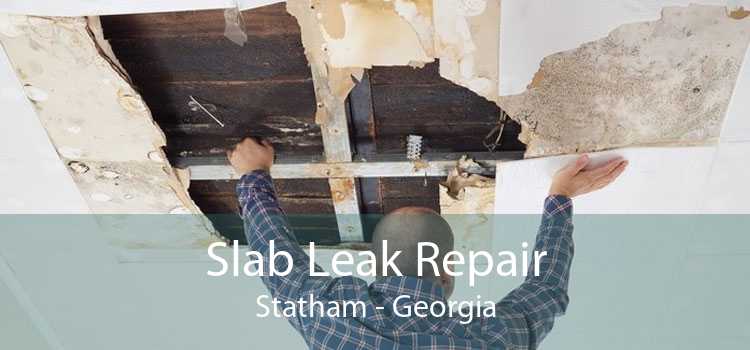 Slab Leak Repair Statham - Georgia