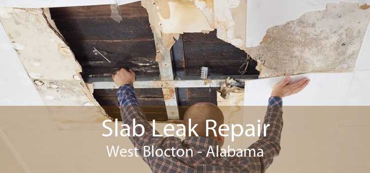 Slab Leak Repair West Blocton - Alabama