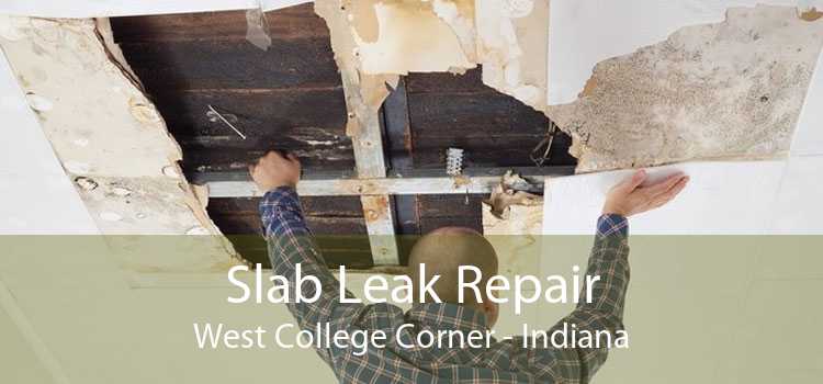 Slab Leak Repair West College Corner - Indiana