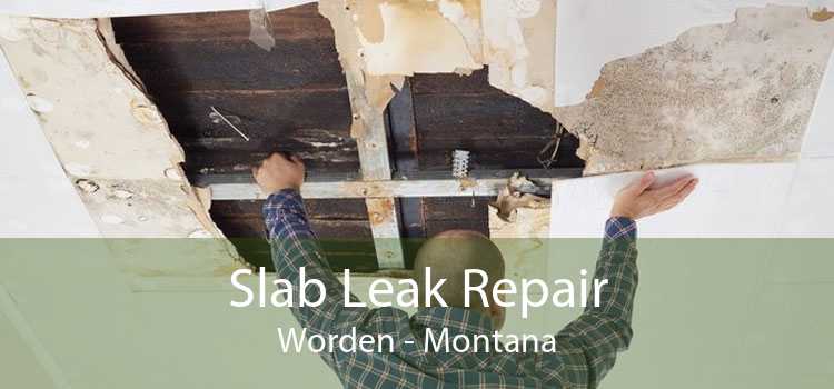 Slab Leak Repair Worden - Montana