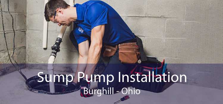 Sump Pump Installation Burghill - Ohio