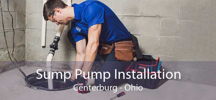Sump Pump Installation Centerburg - Ohio