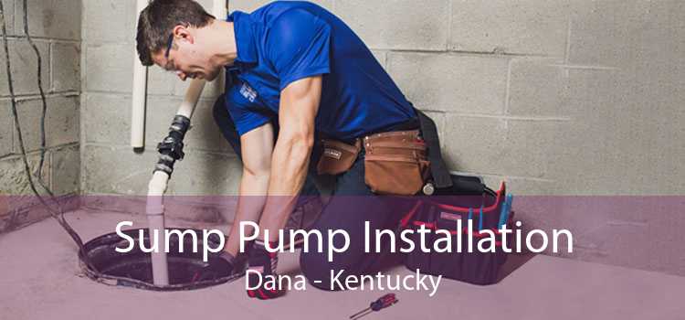 Sump Pump Installation Dana - Kentucky
