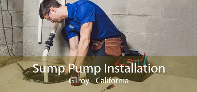Sump Pump Installation Gilroy - California