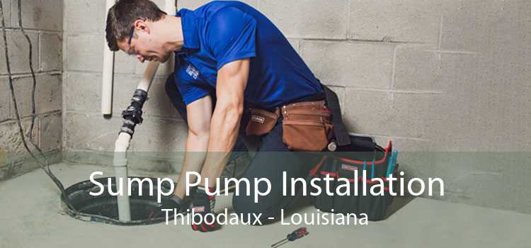 Sump Pump Installation Thibodaux - Louisiana