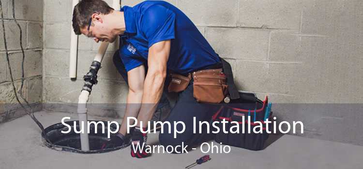 Sump Pump Installation Warnock - Ohio