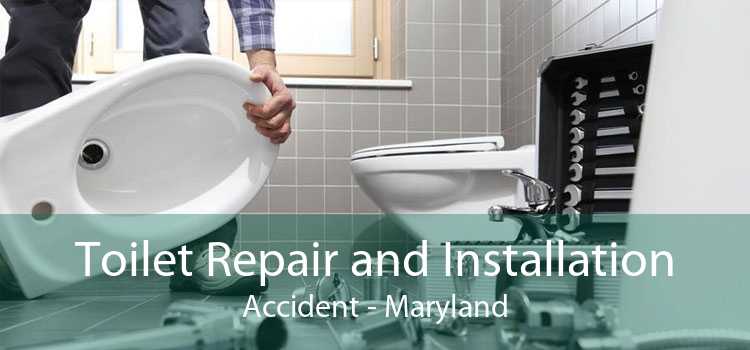 Toilet Repair and Installation Accident - Maryland