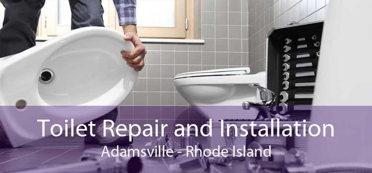 Toilet Repair and Installation Adamsville - Rhode Island