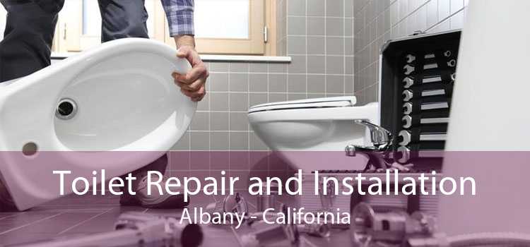 Toilet Repair and Installation Albany - California
