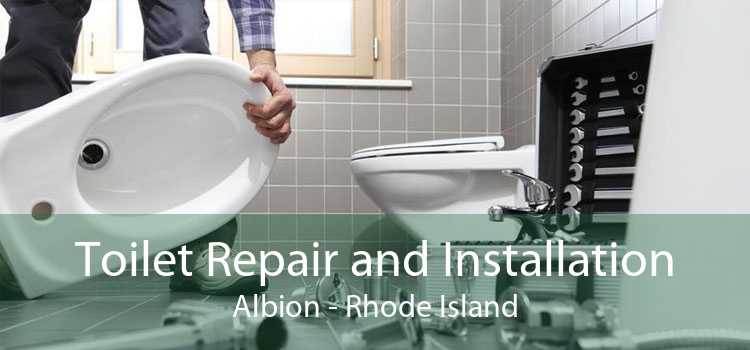 Toilet Repair and Installation Albion - Rhode Island