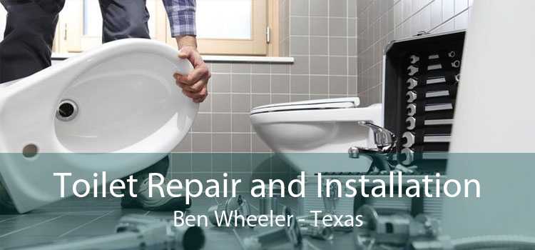 Toilet Repair and Installation Ben Wheeler - Texas