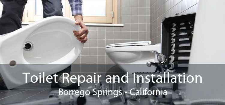 Toilet Repair and Installation Borrego Springs - California